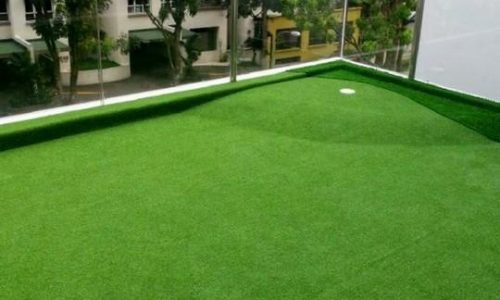 Putting-green-using-artificial-turf